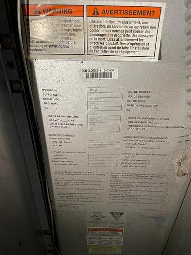 Refurbished Double Rack Gas Oven | Hobart | Model # HBA2G