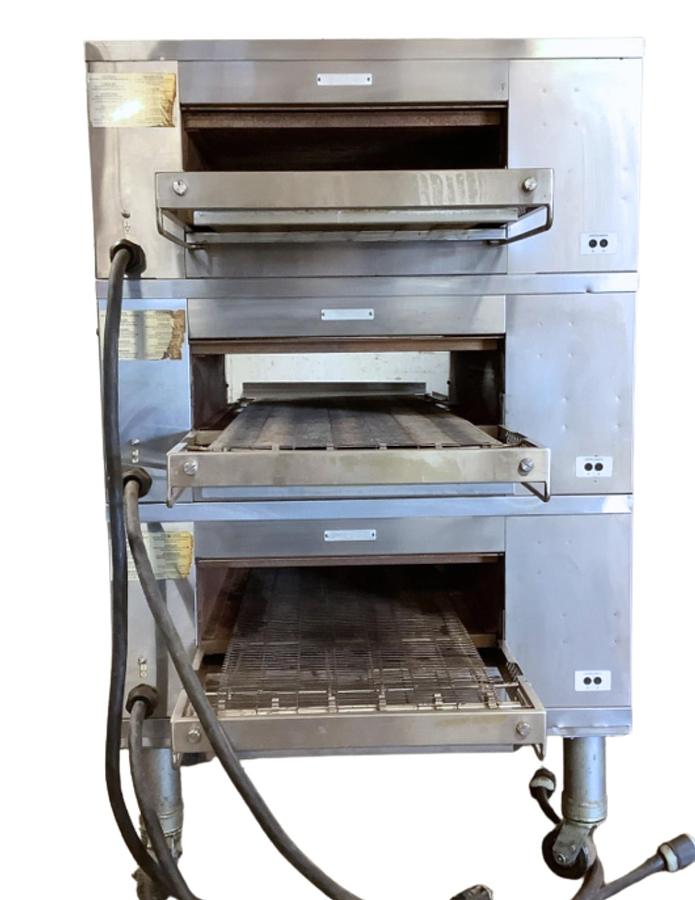 Used Middleby Marshall DZ33T Triple Stack Conveyor Pizza Oven (2023)