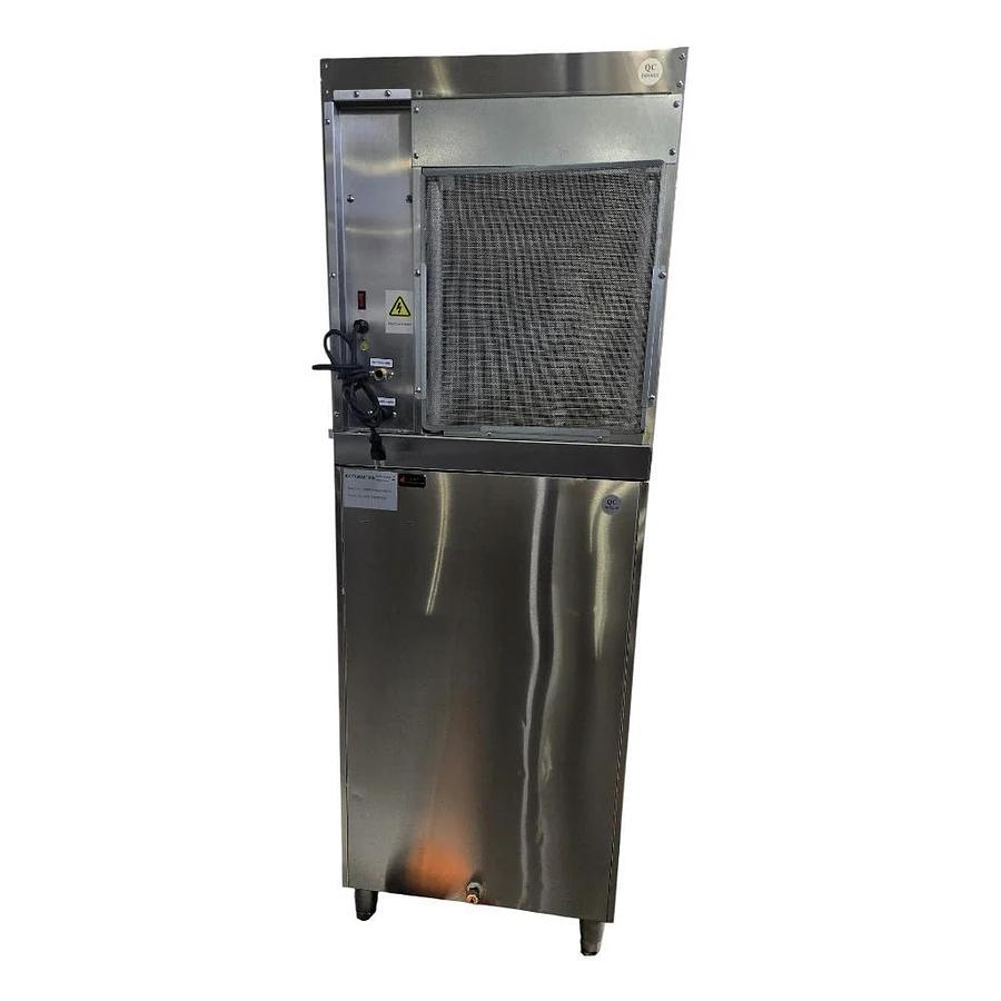 Used Vevor XH500TA Ice Maker with ZNXHZBJCBGDB160B1V0 Ice Storage Bin -WARRANTY