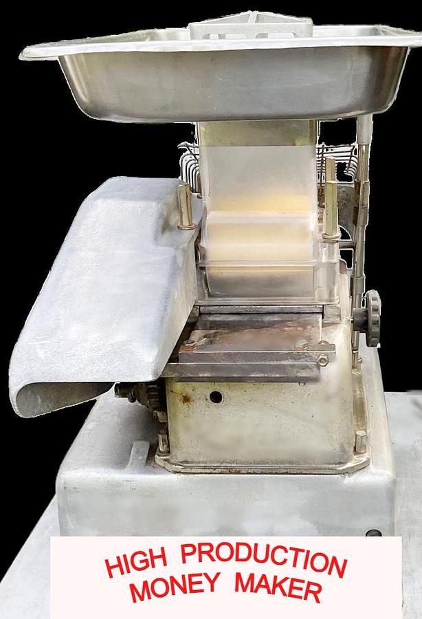 Used Hollymatic Super Model 54 Food Portioning Machine with Accessories - SEE VIDEO