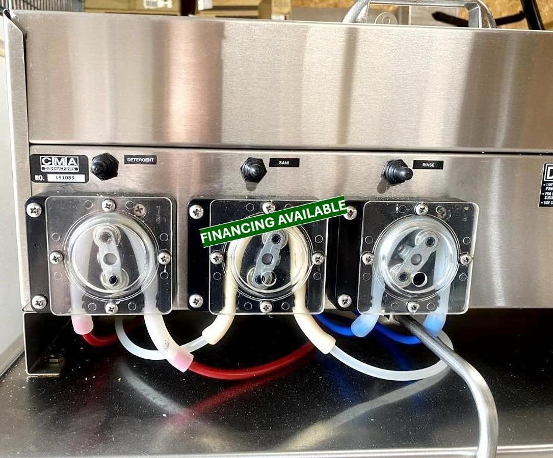 Refurbished CMA UPRIGHT LOW TEMP PASS THRU DISHWASHER - near new