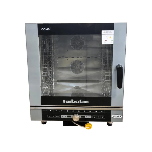 Used Turbofan EC40D7US Full Size 7 Tray Digital Electric Combi Oven