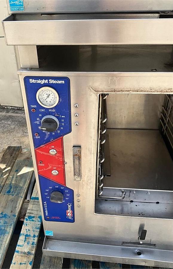 Used ACS double electric steamer