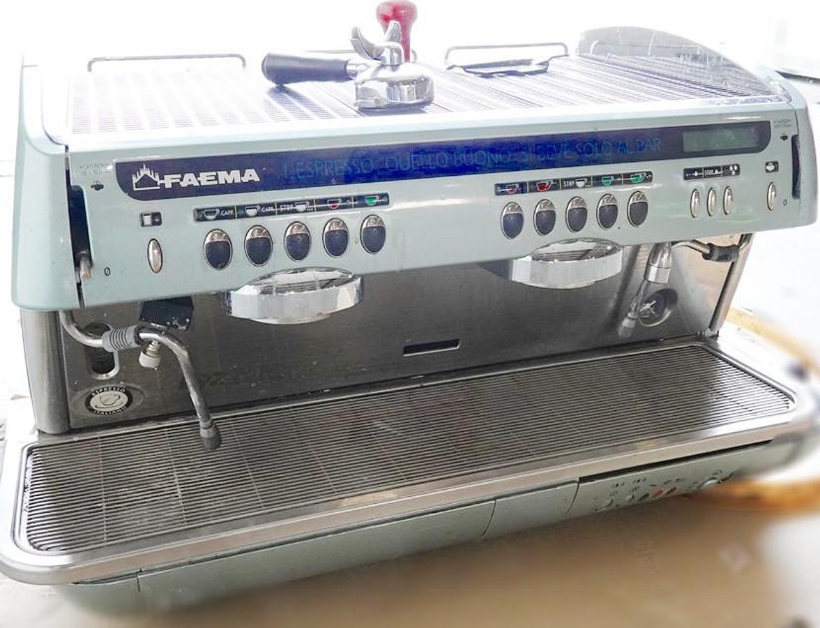 Used FAEMA 2-GROUP COMMERCIAL ESPRESSO MACHINE