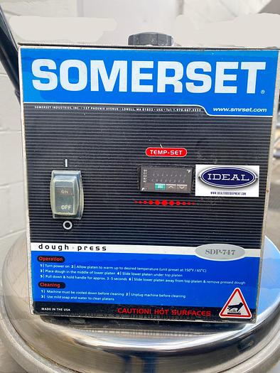 Used Somerset Heavy Duty Dough Press
