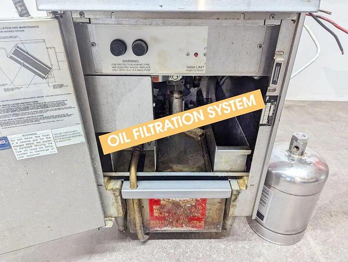 Refurbished WELLS WVAE55FC 55LB VENTLESS FRYER, 240V 3PH