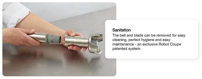 Robot Coupe - Compact 16" Immersion Blender 100 Qt Capacity - CMP400VV