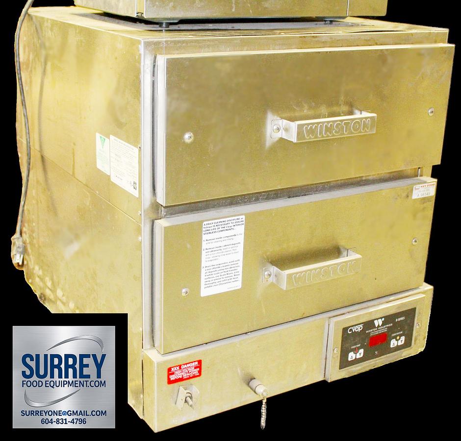 Used WINSTON CVAP B-SERIES 2-DRAWER FOOD WARMER
