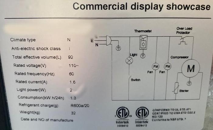 Counter top impulse glass door merchandizer