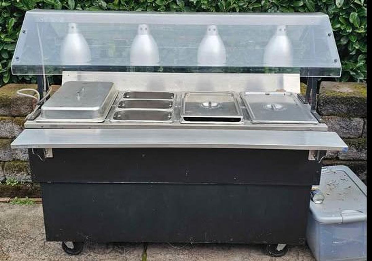 Used Duke EconoMate 3-Piece Commercial Buffet Tables