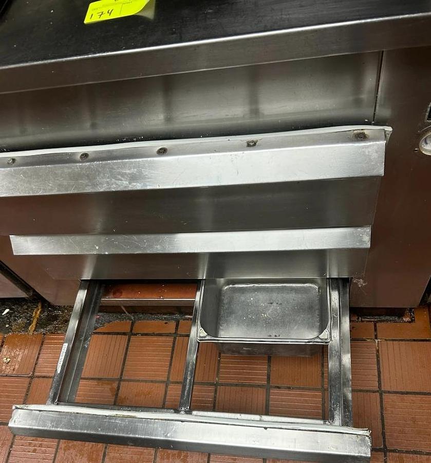 Used Hot Food Table with 3 Holding Cabinet Drawers