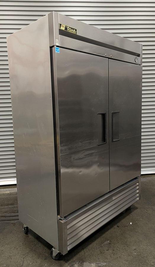 Used True T-49F 54" Double Door Stainless Freezer