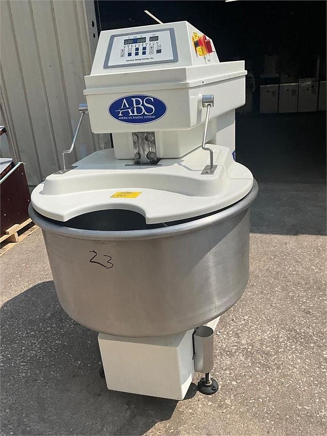 Used ABS American Baking Systems 200qt spiral mixer