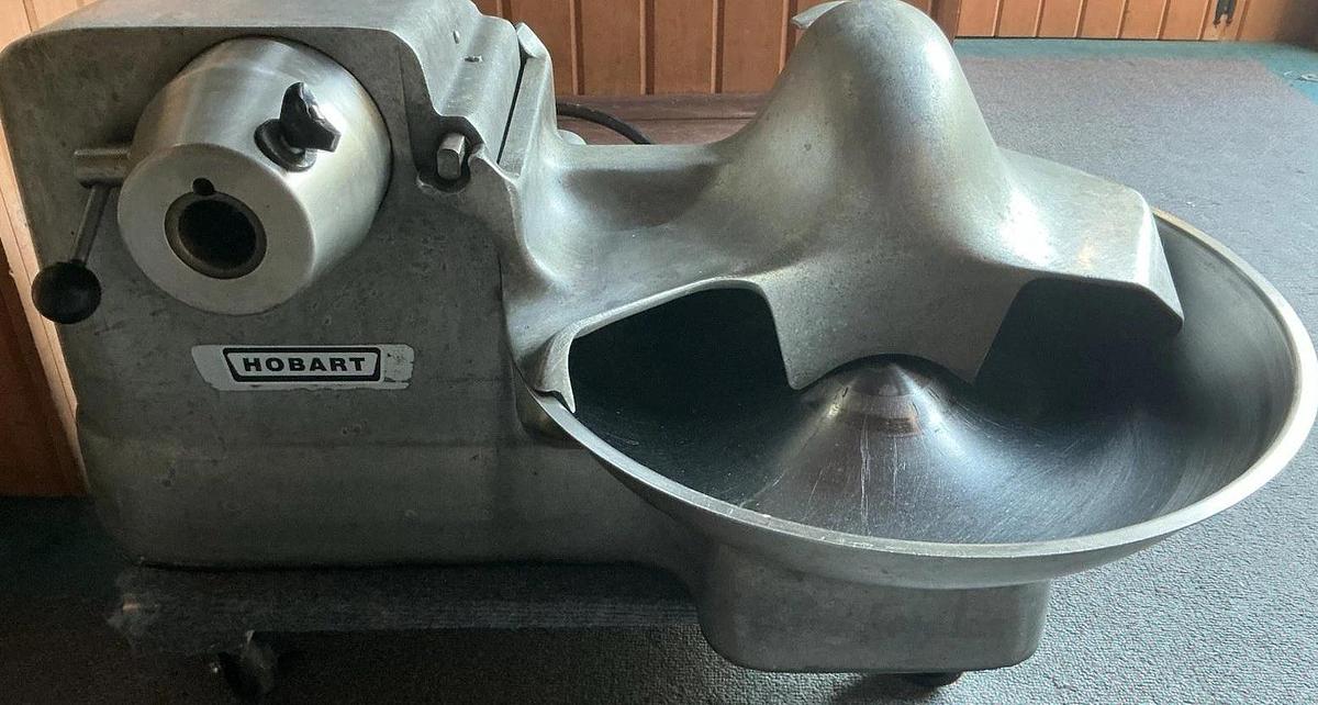 Used Hobart 18 inch Buffalo Chopper Model 84181D Commercial Meat Food Cutter Machine