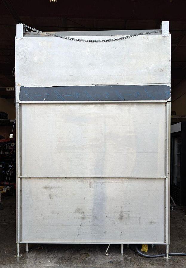 Used Giles FSH-6 72" Large Multi-Appliance Floor Stand Hood - rare used item