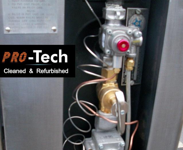 Refurbished BLODGETT 961 NATURAL DECK GAS DOUBLE PIZZA OVENS WITH NEW STONES