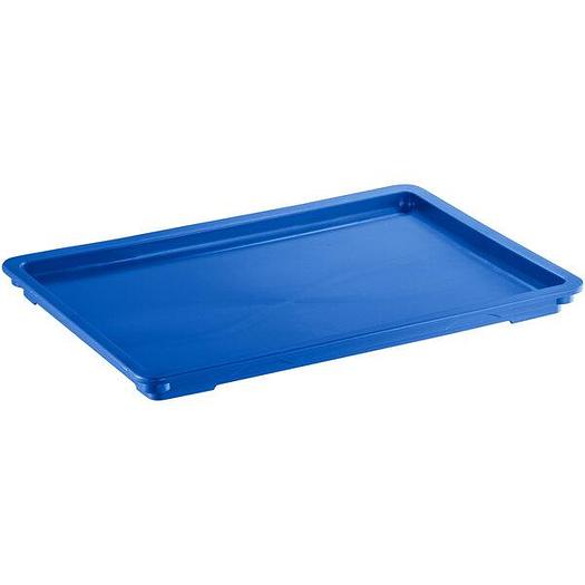 18" x 26" White Heavy-Duty Polypropylene Dough Proofing Box Lid