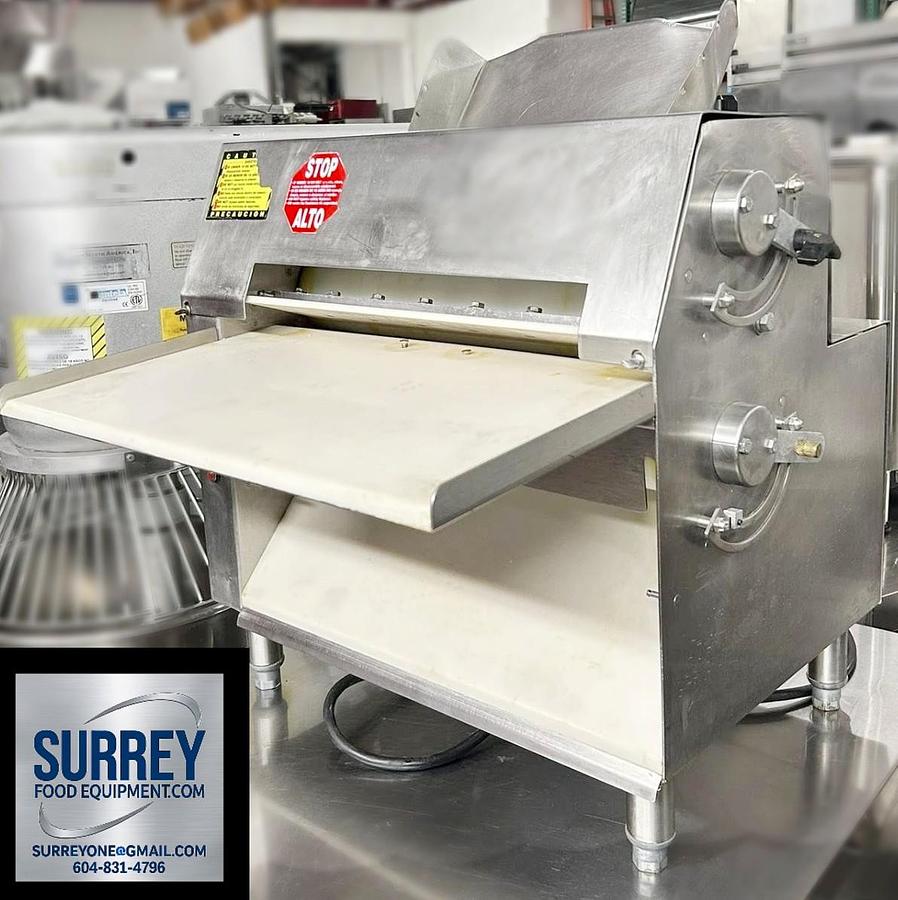 Used omerset CDR-2000 20" Countertop Two Stage Dough Sheeter with Front Operation