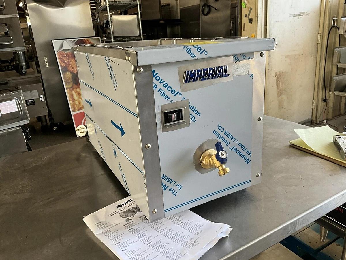 Used Imperial IRTC-32 Fryer 6 gal Electric Rethermalizer pasta cooker steamer