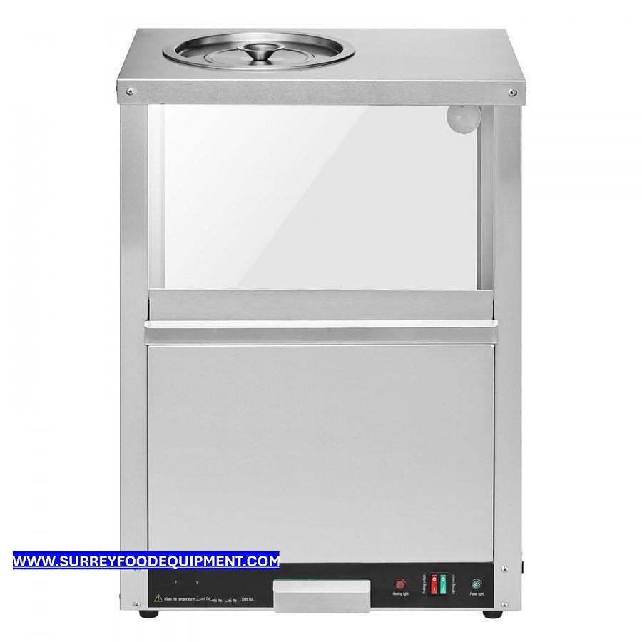 Nacho - peanut - popcorn - potato chips - display warmer