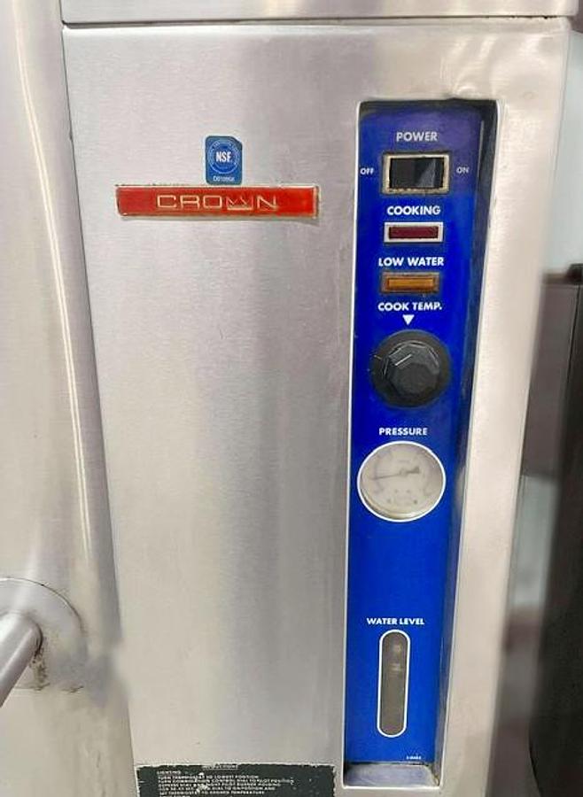 Used Crown Gas Steam Kettles - 2 available