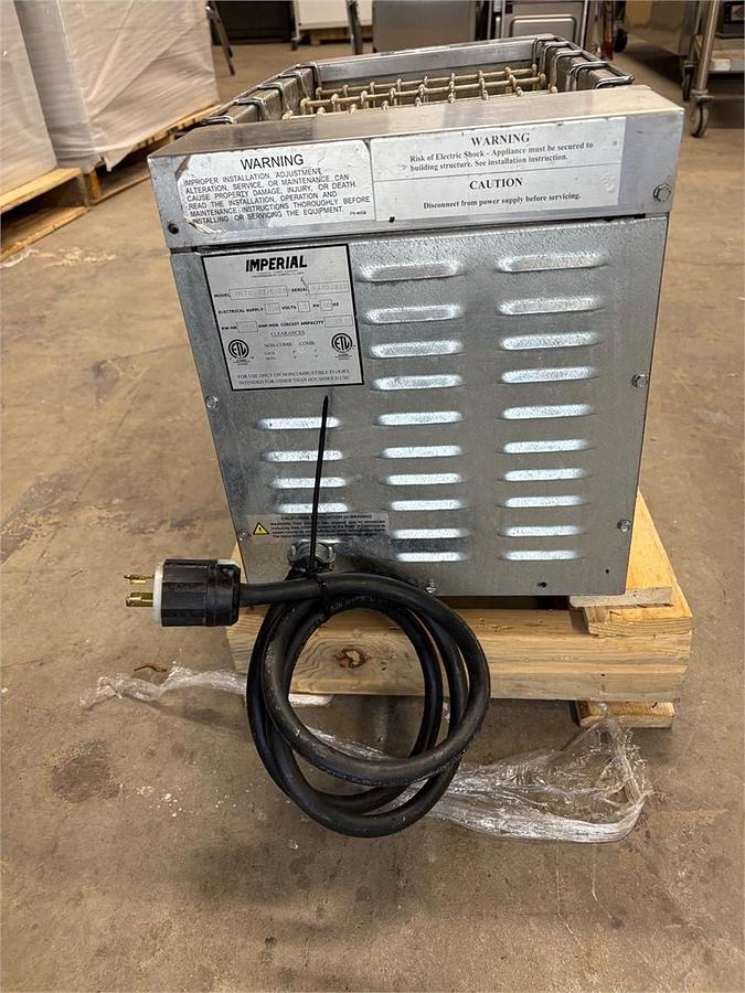 Used Imperial countertop rethermalizer - ELECTRIC
