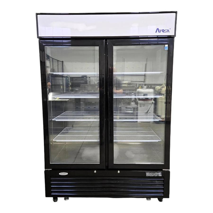 Used Atosa MCF8721ES Upright Freezer - 2 Door - Cosmetic Damage -warranty