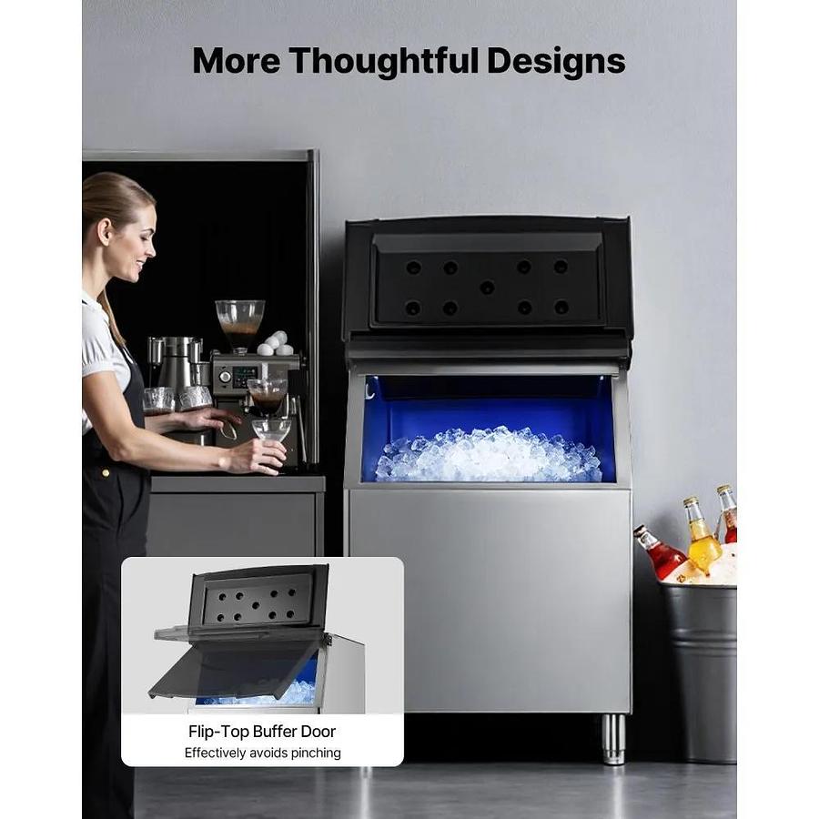 Used Ice Bin - 500 lbs Capacity