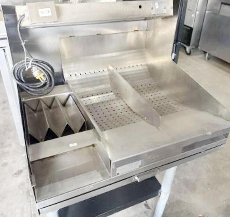 Used Stainless Steel Fry Station