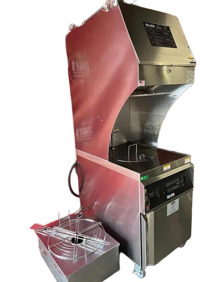 Used Giles GEF-400-VH 45 Lb Ventless Kettle Fryer – 1 phase 208V