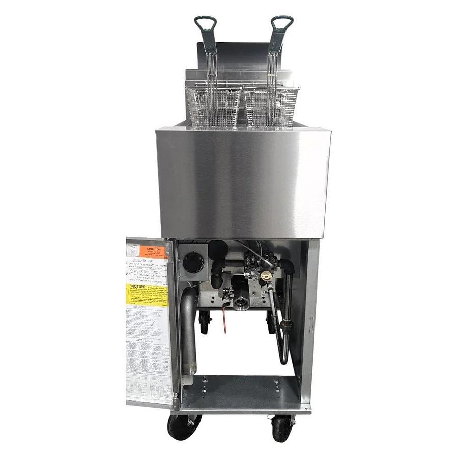 Used Frymaster GF14SD Fryer - Natural Gas -warranty