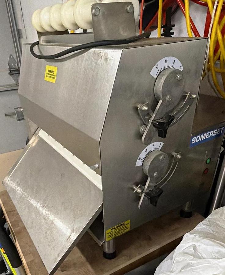 Used Somerset CDR-2100 Countertop Electric Dough Roller/Sheeter 115V