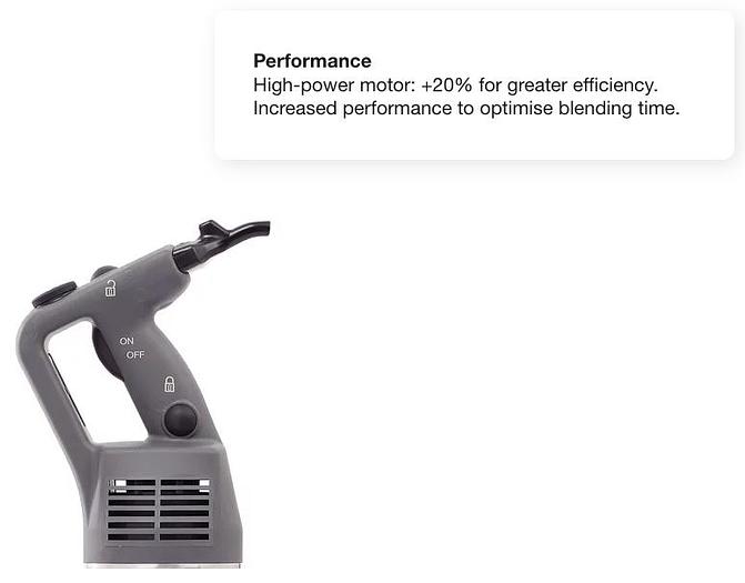 Robot Coupe - 14" Immersion Blender 50 Qt Capacity - MP350VV