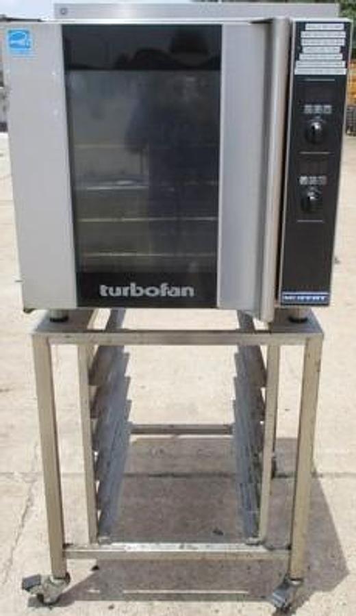 Used TURBO FAN ELECTRIC OVEN WITH STAND