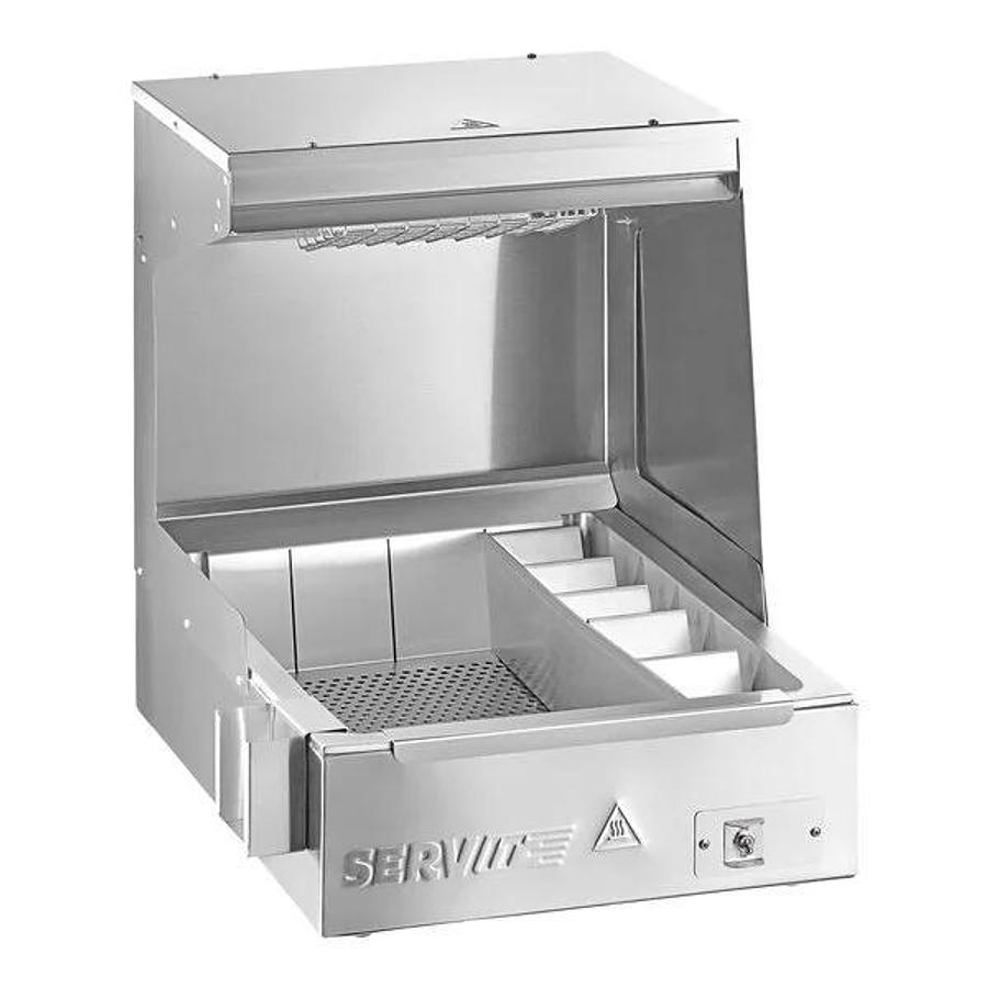 Used Fry dump holding station - stainless steel - 3 sizes -26" - 22" - 17"
