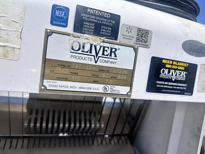 Used Oliver 797-32NC Bread Slicer