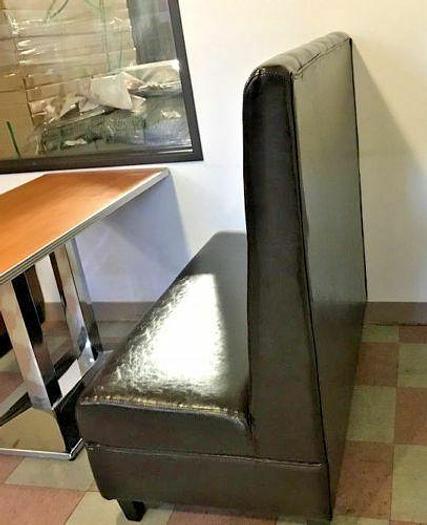 Booths Seating Black Button Style Commercial Restaurant Booth Seat