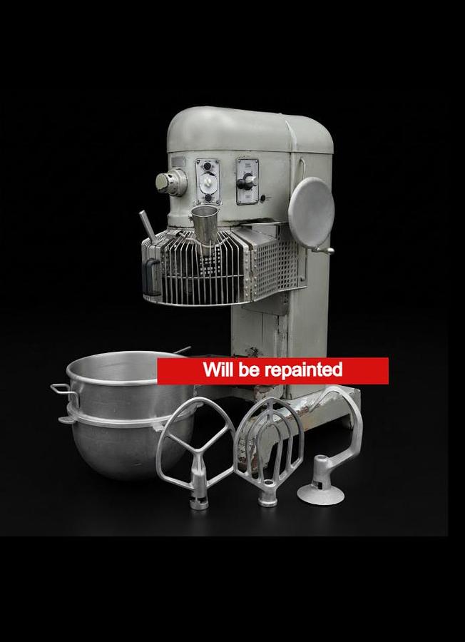 Used Hobart H-600T 60 Quart Mixer w/ Safety Bowl Guard. 230V, 1 Phase