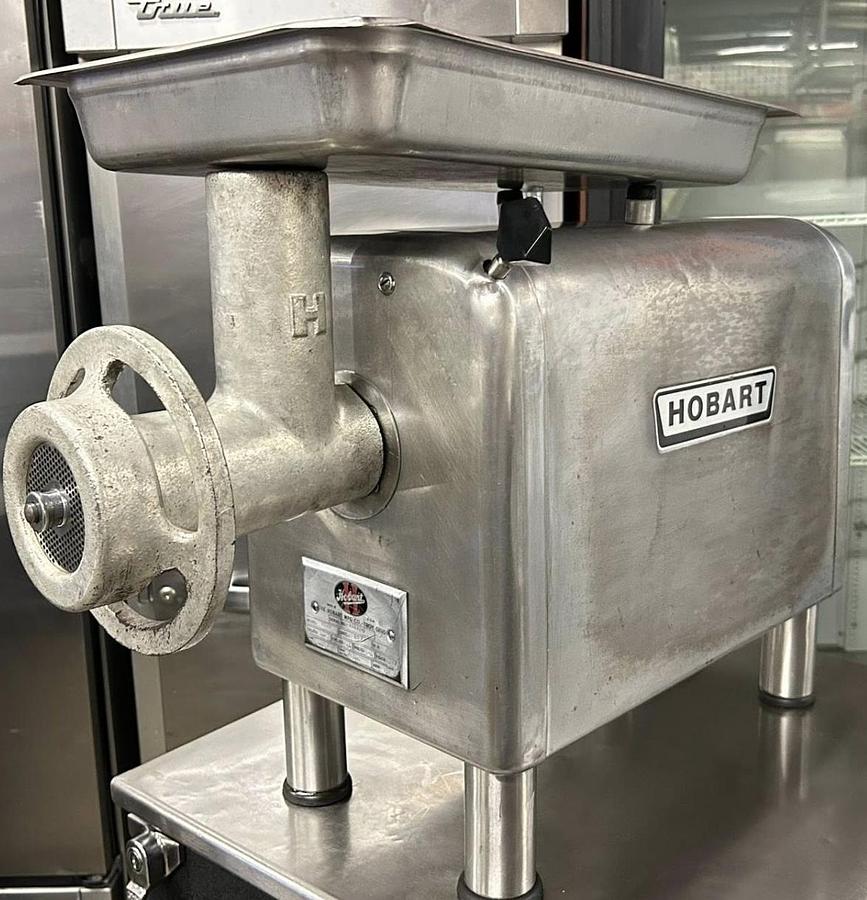 Used Hobart 4822-34 #22 Meat Grinder / Chopper 120V - 1  hp