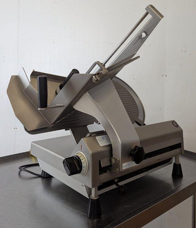 Used  Scharfen Digi330A 13" Semi-Automatic Gravity Food Slicer