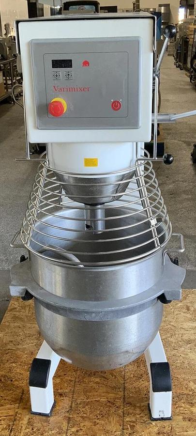 Used Varimixer 60qt Dough mixer V60P Pizza bakery Hobart restaurant Bowl guard