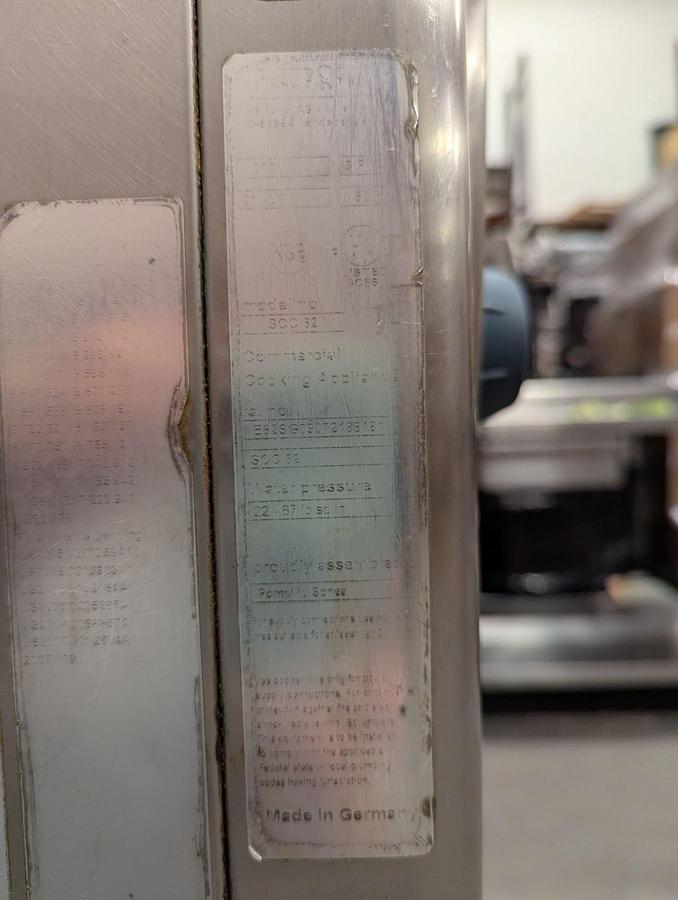 Used Rational SCC62 Selfcooking Center Electric Combi Oven W/UG2 Stand