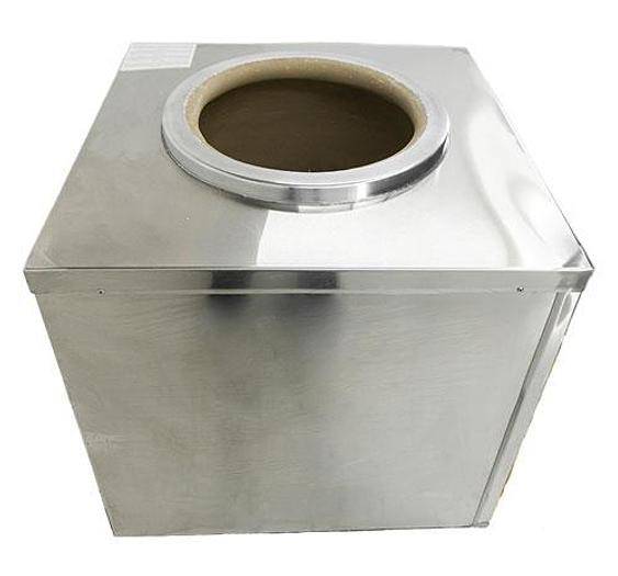 24″ x 24″ Stainless Steel Charcoal Tandoor Clay Oven