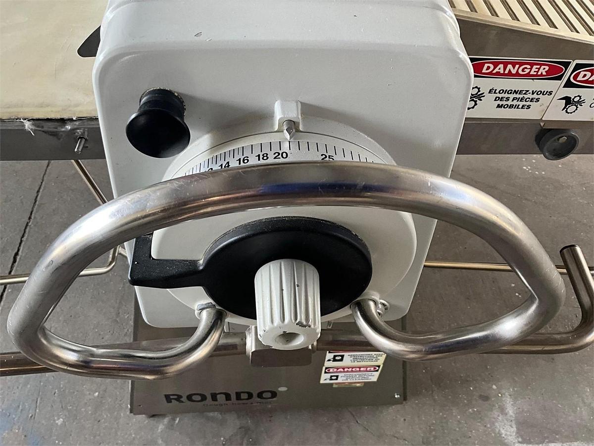 Used Rondo butterfly dough reversible sheeter SC0677