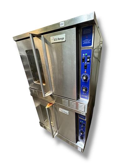 Refurbished  Garland SUME 100 US Range double deck electric convection Ovens