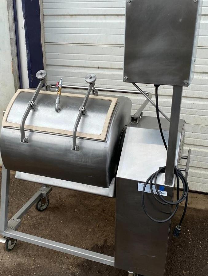 Used Daniels 200 pound Capacity Vacuum Tumbler