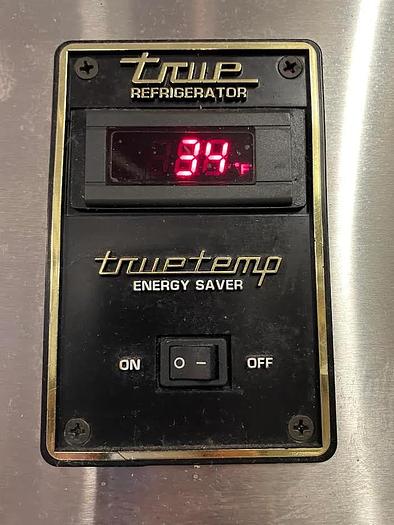 Refurbished 4 Glass Door Cooler | True | Model # TA1RPT-2HG-2HG - PASS THRU