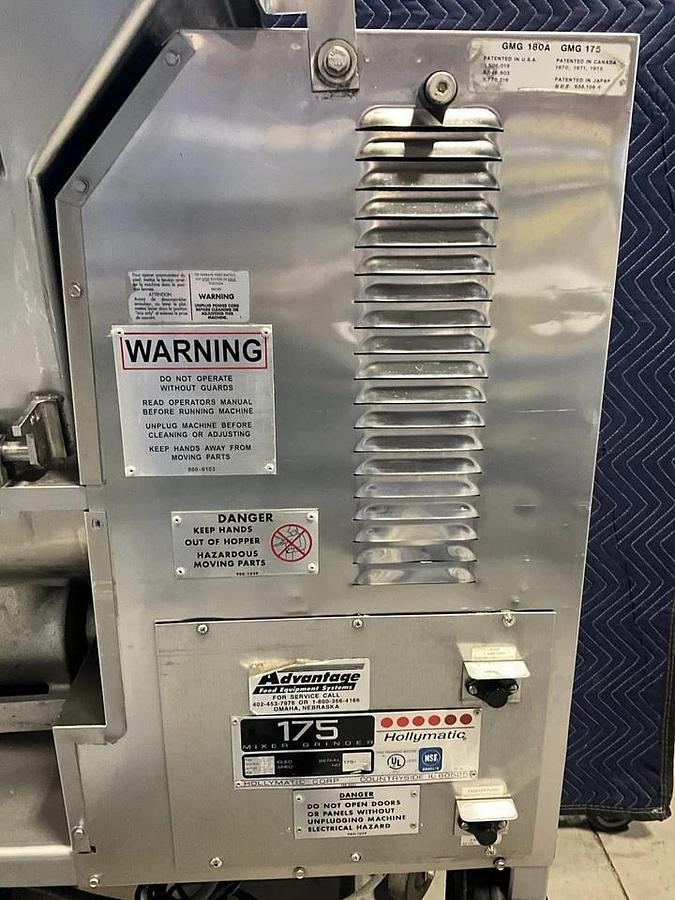 Used Hollymatic 175mini Mixer/Grinder