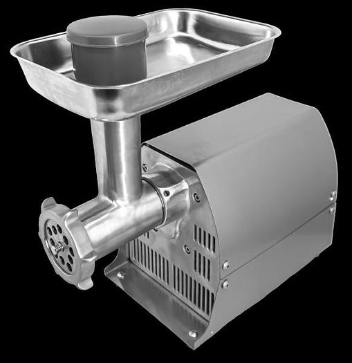 #8 Economic Light-Duty Stainless Steel Meat Grinder with 0.4 HP