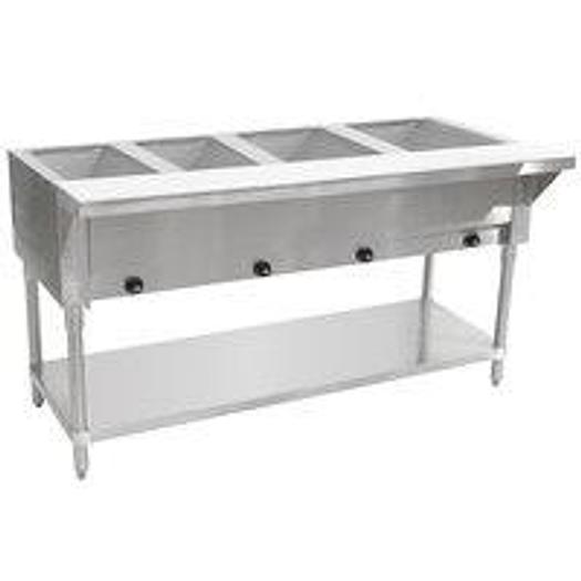 HOT FOOD TABLES - GAS OR PROPANE - 4 SIZES TO CHOOSE FROM